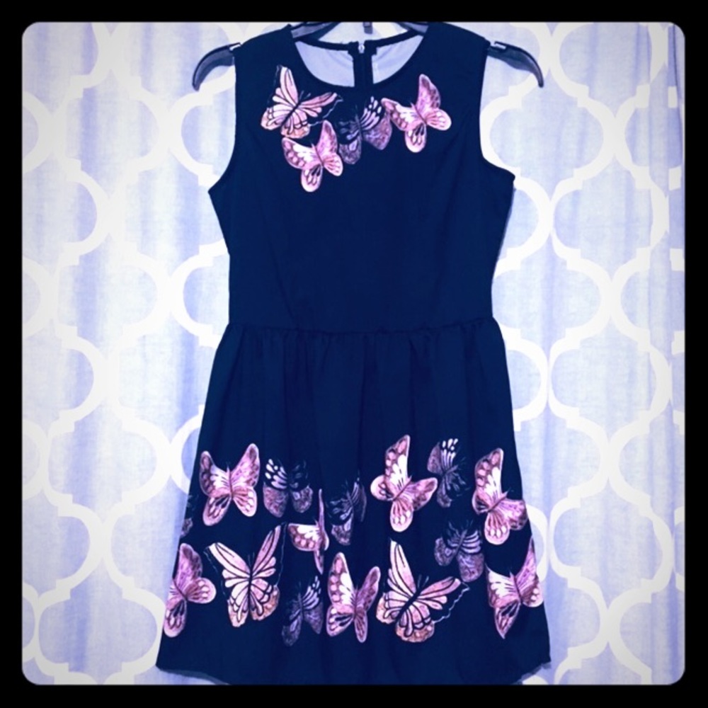🦋 Black Skater Dress 🦋